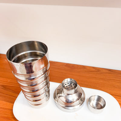 Shake It Up: Art Deco Silver-Plated Cocktail Shaker