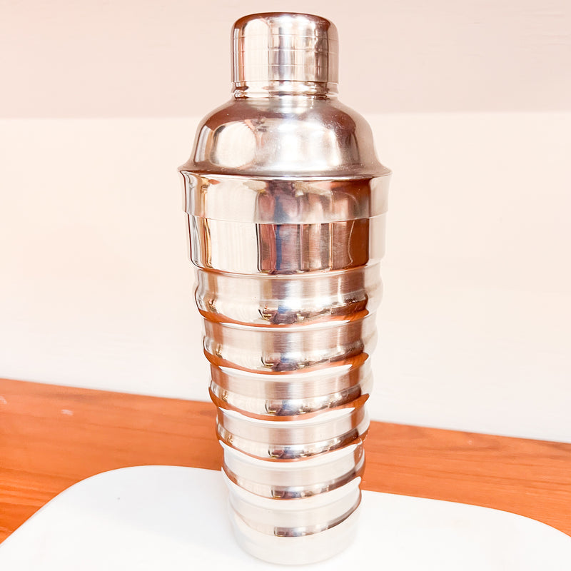 Shake It Up: Art Deco Silver-Plated Cocktail Shaker