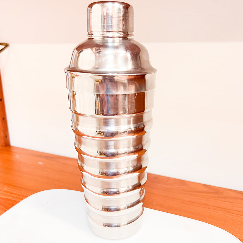 Shake It Up: Art Deco Silver-Plated Cocktail Shaker