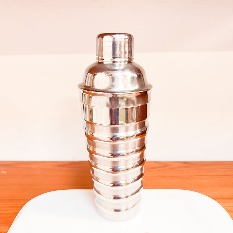 Shake It Up: Art Deco Silver-Plated Cocktail Shaker