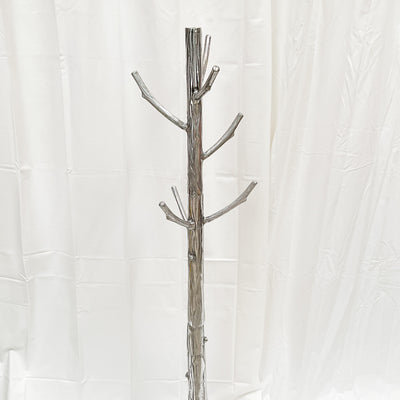 Chrome Tree Standing Coat Rack