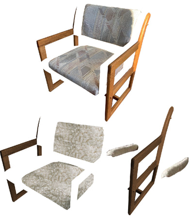 Renewed Accent Chairs (Custom Rework)