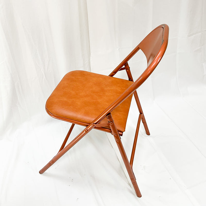 Rose Gold Vintage Folding Chairs