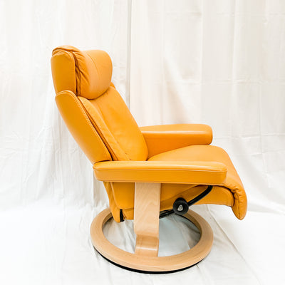 Norwegian “Stressless” Accent Reclining Lounge Chair