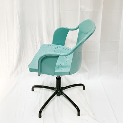 Metal Teal Vintage IKEA Desk Chair